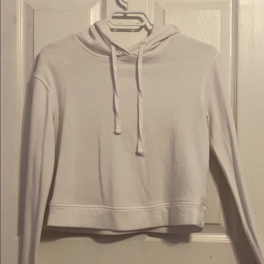 White hoodie